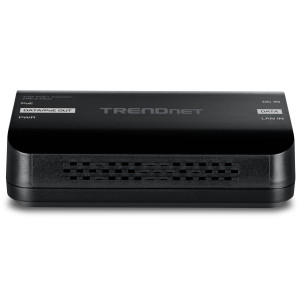 TRENDnet TPE-315GI 10 Gigabit PoE+ Injector, 30W power, magnetic wall mount, 54V DC Power adapter 